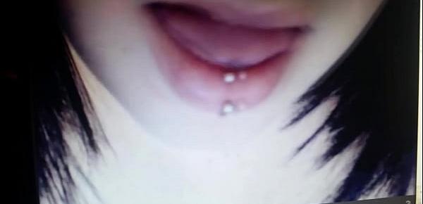  Sexy ssbbw pierced on webcam